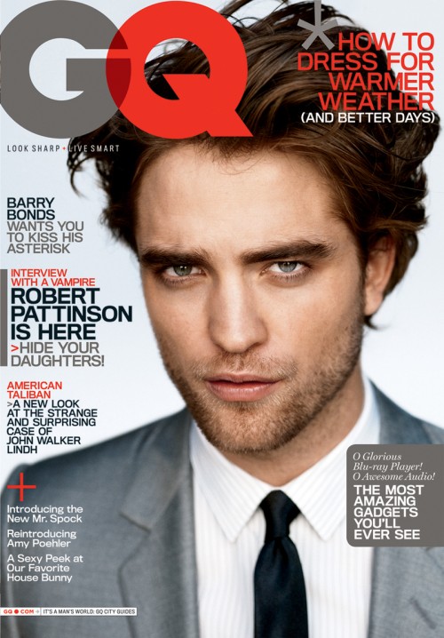 Robert Pattinson lands GQ Cover